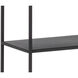 Eiffel Black Bookcase, Extra Large
